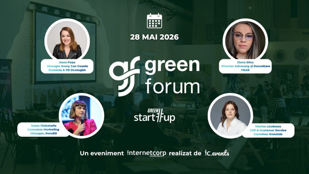 Cine sunt speakerii Green Forum 2026: Cum dezvoltăm economia circulară?