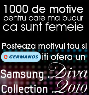 Castiga un telefon mobil Samsung Diva